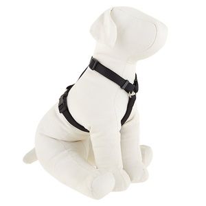 6. Top Paw adjustable dog harness - size large - black 💜